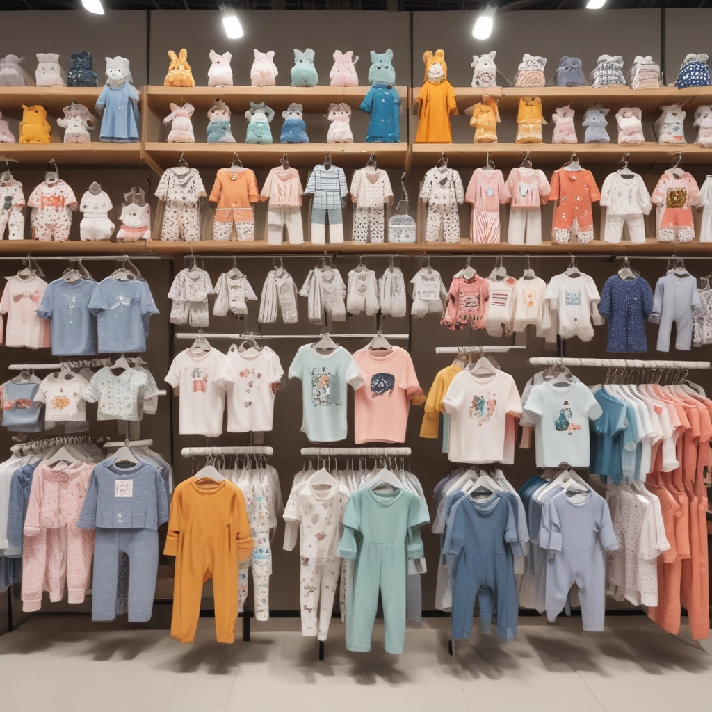 a clothing store with a variety of colorful shirts